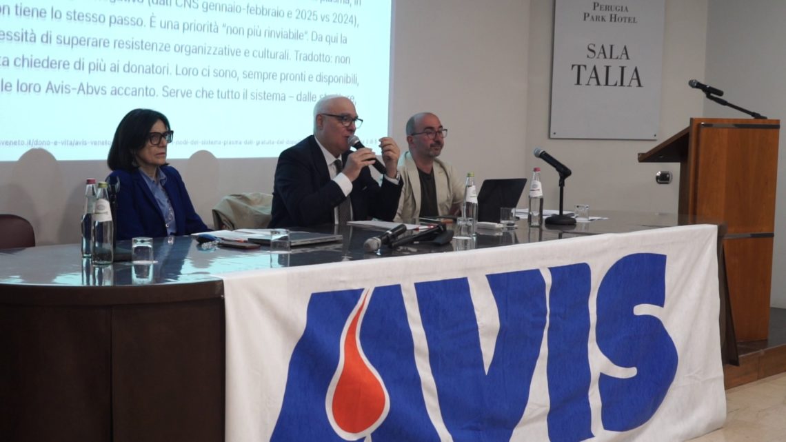 AVIS UMBRIA: “LEGGERO CALO NELLA RACCOLTA SANGUE, MA LA VERA SFIDA È IL PLASMA”