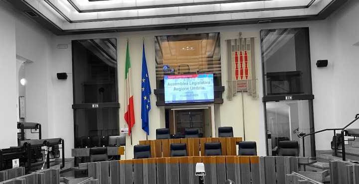 L’ASSEMBLEA LEGISLATIVA DELL’UMBRIA CONVOCATA PER GIOVEDÌ 23 APRILE ALLE ORE 10.30