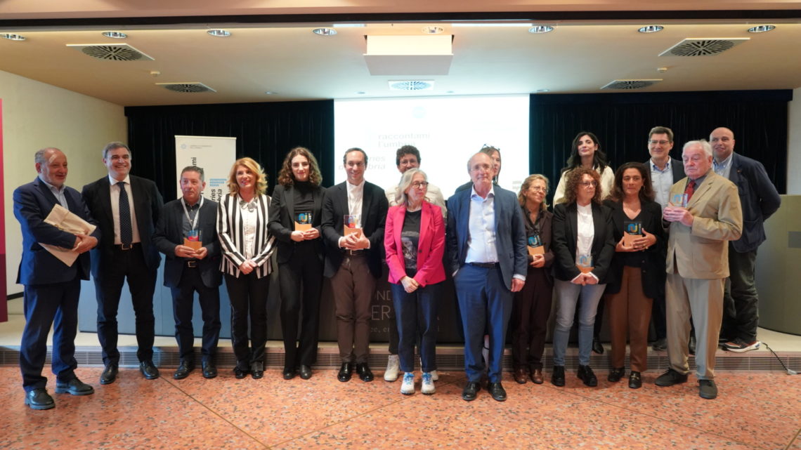 PREMIATI I “MAGNIFICI DIECI” DELLA XVI EDIZIONE DEL PREMIO GIORNALISTICO INTERNAZIONALE “RACCONTAMI L’UMBRIA”