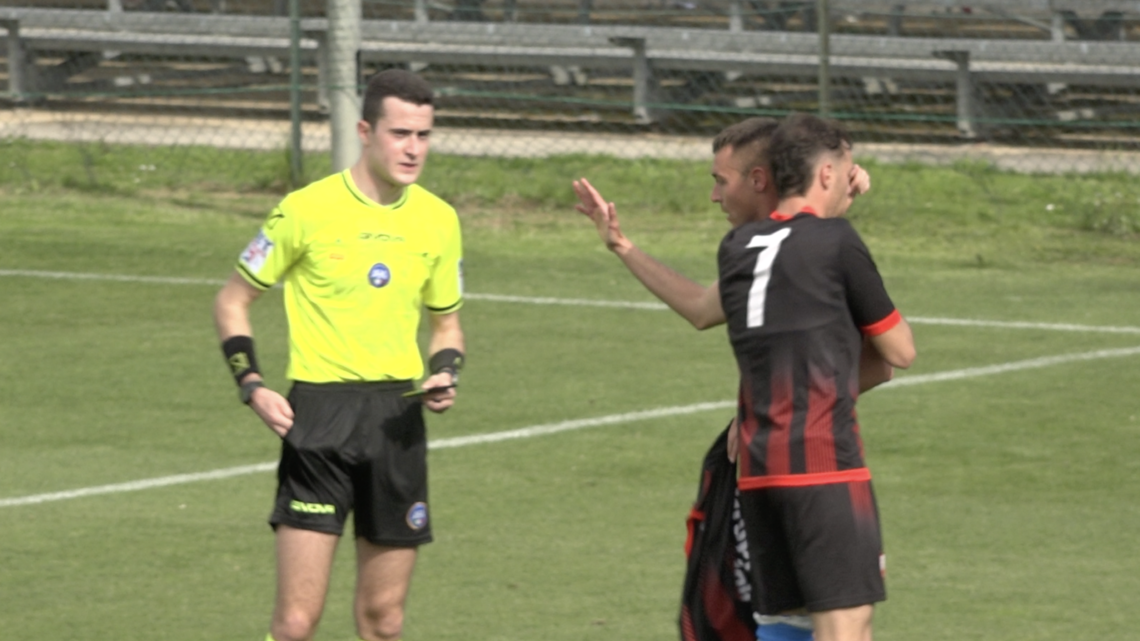 L’ORVIETANA TORNA ALLA VITTORIA, TRE ESPULSI POI IL GOL DI PANATTONI A RISOLVERE